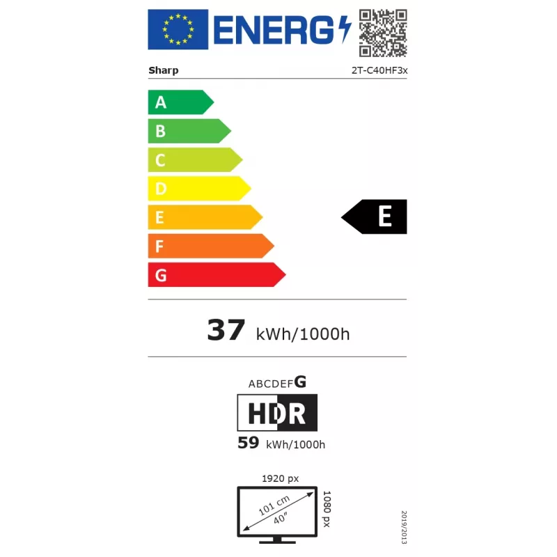 Sharp | 40HF3265E | 40 palcov | Smart TV | Google TV