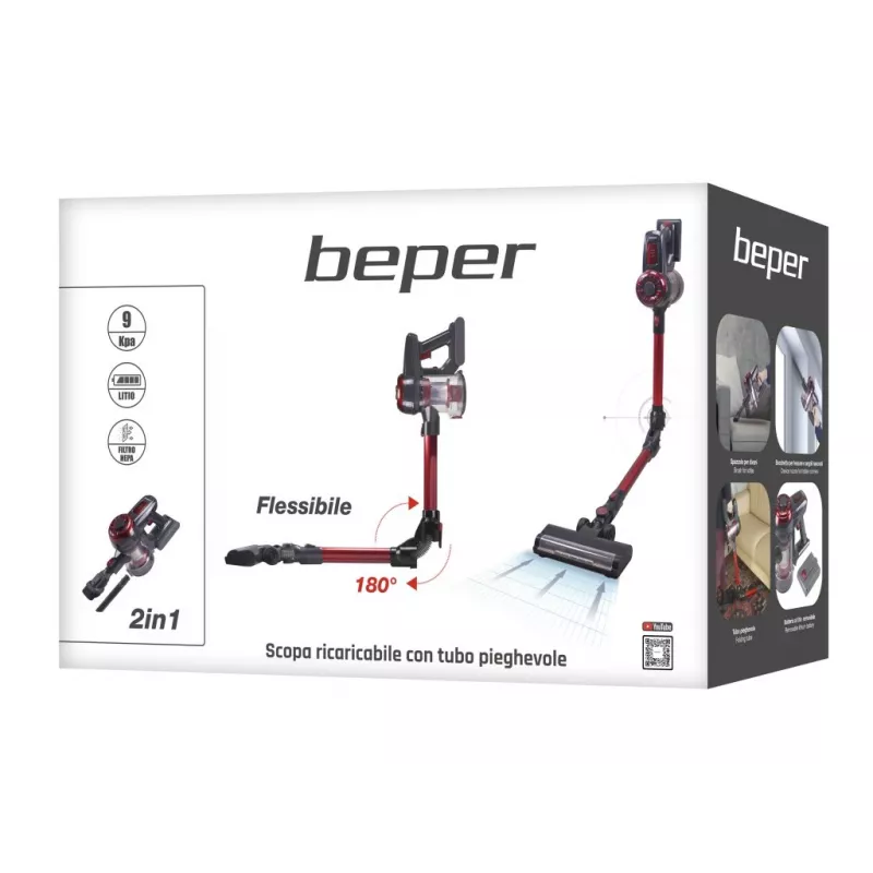 2-in-1 tyčový vysávač Beper P202ASP100