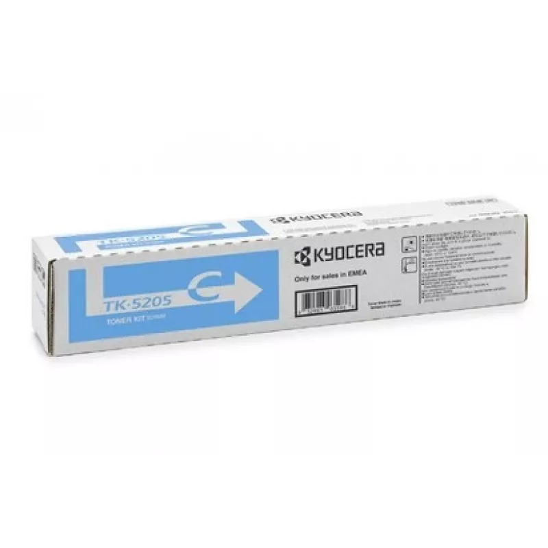 Tonerová kazeta Kyocera TK-5205C Originál Cyan 2500 strán