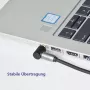 Audio kábel helos Premium Mini Plug S na zahnutý 2 m – 3,5 mm stereo na zahnutý konektor, dĺžka 2,0 m