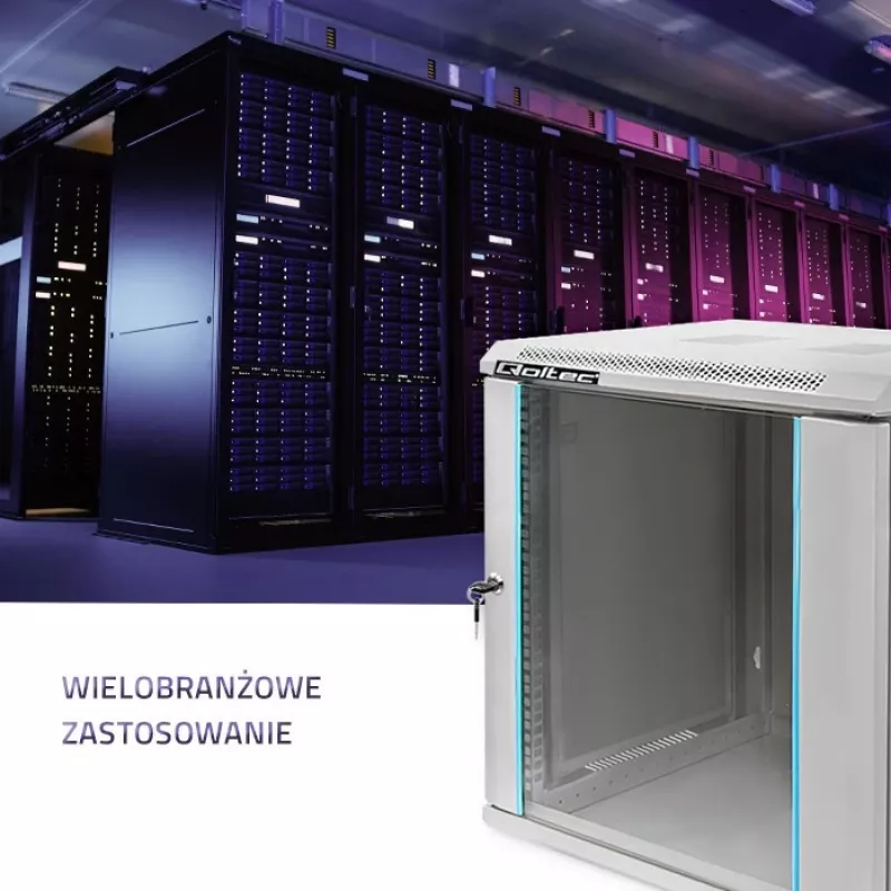 Qoltec 54487 RACK skriňa 19 | 12U | 600 x 635 x 600