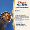 Topper na mačacie krmivo INABA Churu Meal Topper tuniak s lososom, 4 x 14 g vrecká