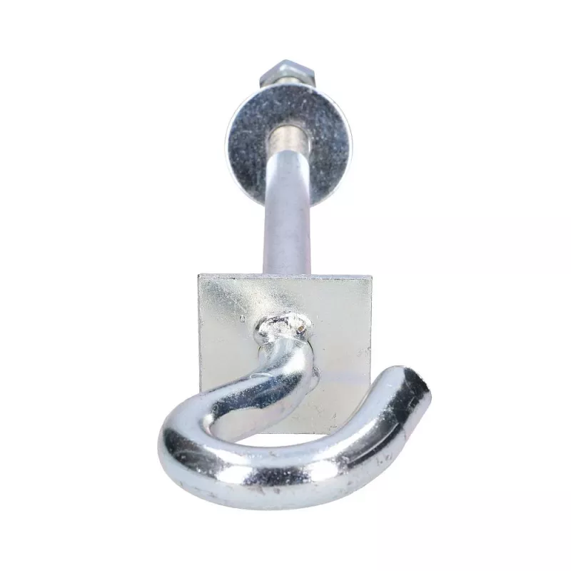 Káblový hák Extralink EX.6433 nerezový stolový/nástenný 12 mm šírka
