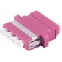 Optický adaptér S/CONN 07-60043 LC fialový multimódový 1 ks
