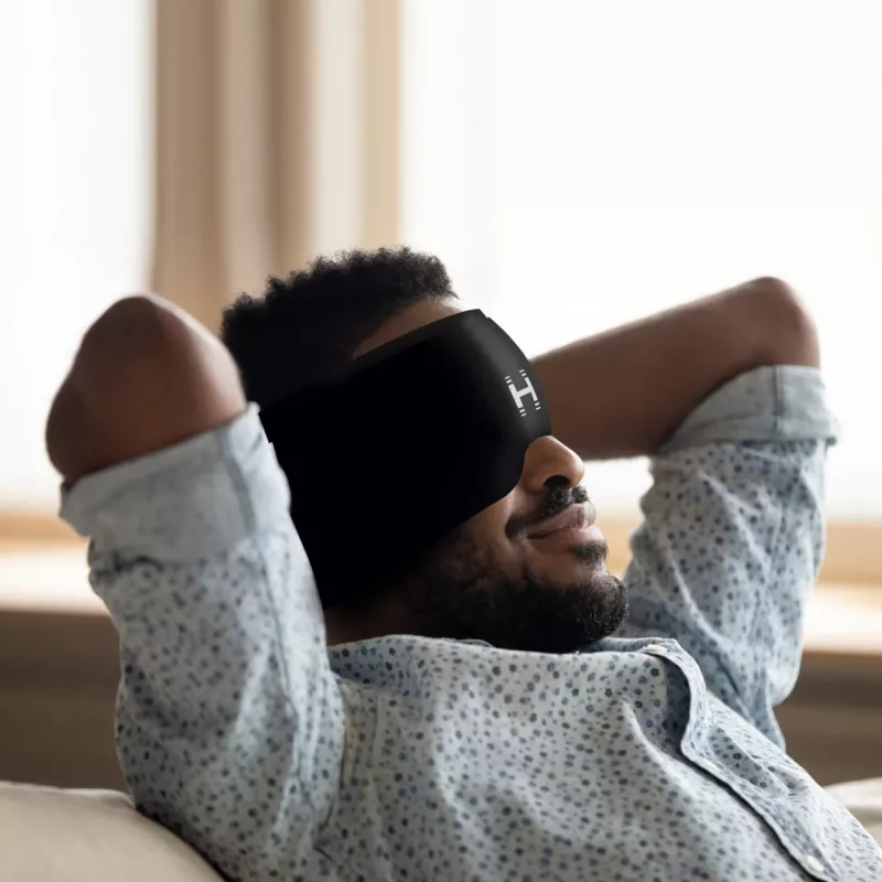 Prístroj na teplú a studenú relaxáciu hlavy HoMedics SR-GH800 prenosný nastaviteľný teplo a chladenie