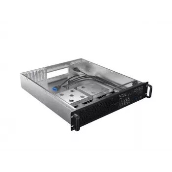 Rack skriňa Lanberg SC01-5202-12B 2U čierna 3 ventilátory HDD+SSD