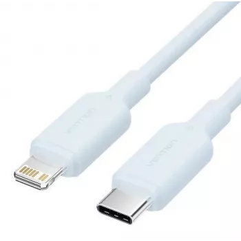 Kábel USB-C na Lightning/1M modrá Laksf Vention