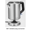 ProfiCook PC-WKS 1106 1l 2200W čierna – nerezová kanvica (501106)