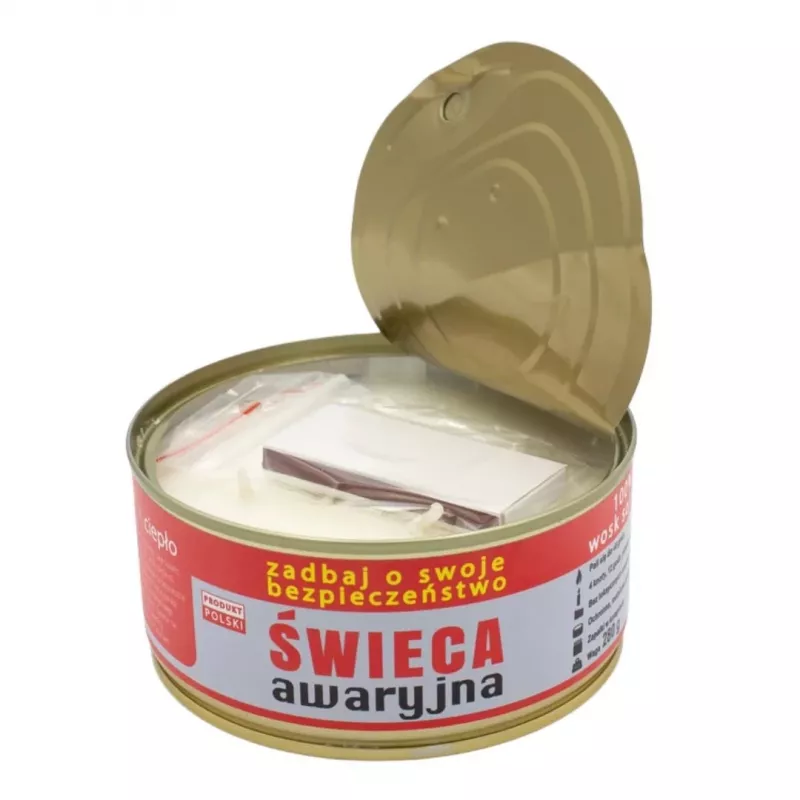 HASKE Pro núdzová sviečka 280g, 48h