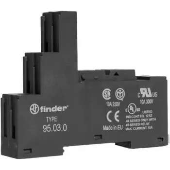 Finder 95.03.0 reléová pätica vhodná pre sériu: séria 40 1 ks (95.03.0)