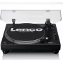 Gramofón Lenco LEN L-3818 čierny, automatický, hliníkový tanier, USB Type-B, AC 230V