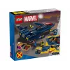 Stavebnica LEGO Marvel Super Heroes X-Jet 76281 s 5 minifigúrkami