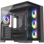 Silentware View A-RGB čierna PC skriňa VIEWčierna — Mid-Tower skriňa s A-RGB osvetlením