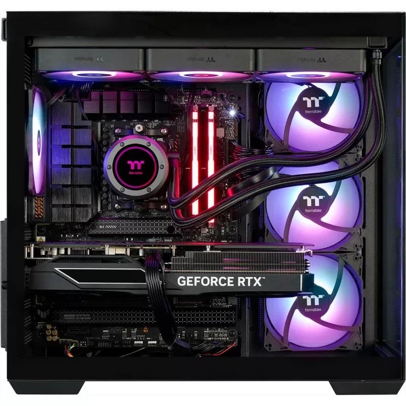 Thermaltake FTW RTX 5070 Ti čierny/transparentný Windows 11 Home 64-Bit (PC-000087-DE)