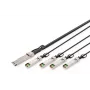 Digitus 40G QSFP+ na 4x SFP+ Direct Attach kábel 3m