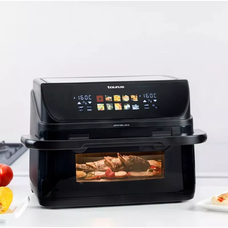 Fritéza bez tuku s dlhým košom a grilom Taurus 973004000