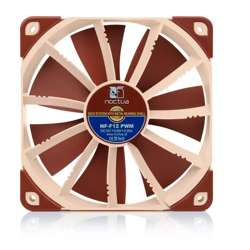 Noctua NF-F12 PWM 120 mm ventilátor skrine