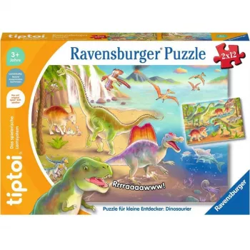 tiptoi Puzzle pre malých objaviteľov: dinosaury