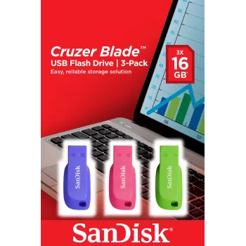 USB kľúč SanDisk 16 GB USB Type-A 2.0 Cruzer Blade