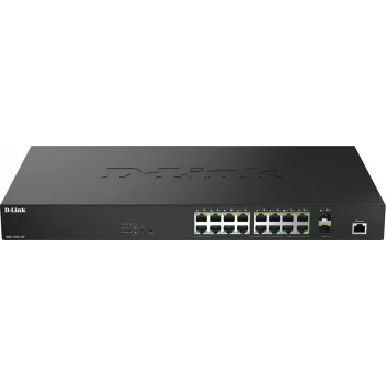 D-Link 18-portový 2.5G Multi-Gigabit PoE++ Smart Managed switch s 2 x 10G SFP+ portami