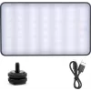 PULUZ Pocket LED fotografická lampa (čierna)