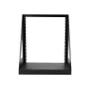 StarTech.com 2-stĺpikový 12U heavy-duty desktop server rack, malý otvorený 19-palcový počítačový rack rám, kompaktný sieťový rack pre AV/štúdiové/dátové/IT vybavenie, TAA-kompatibilný – voľne stojaci dvojstĺpikový rack pre domov/kanceláriu