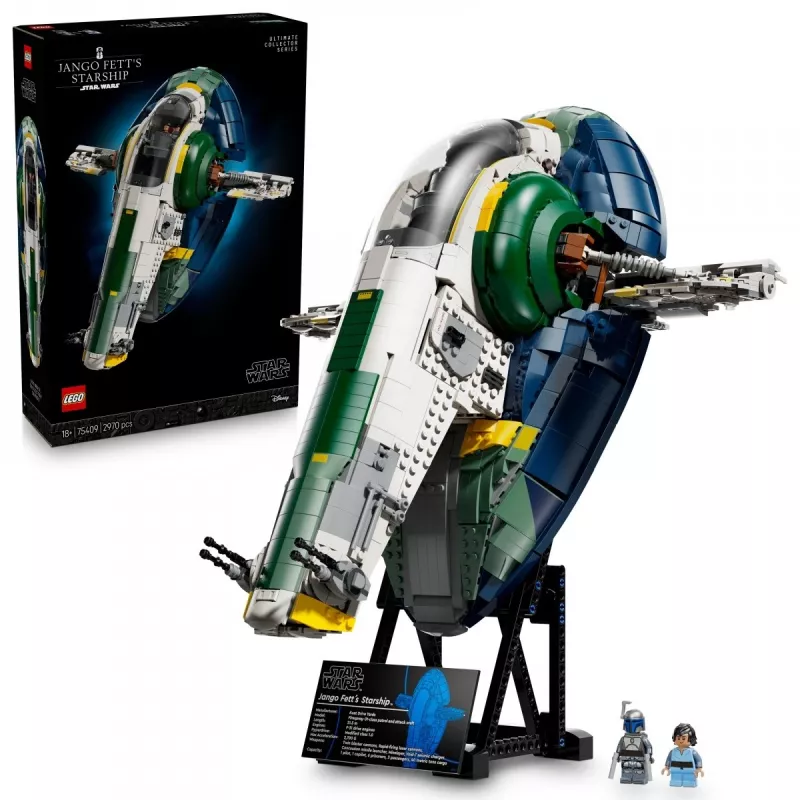 LEGO STAR WARS 75409 Jango Fetts Firespray-Class Raumschiff