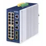 Upravovaný switch PLANET IP30 16-portový L2/L4 Gigabit Ethernet PoE