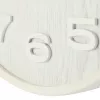 NeXtime 3096WI - nástenné hodiny - quartzové hodiny - okrúhle - biela - drevo - drevo