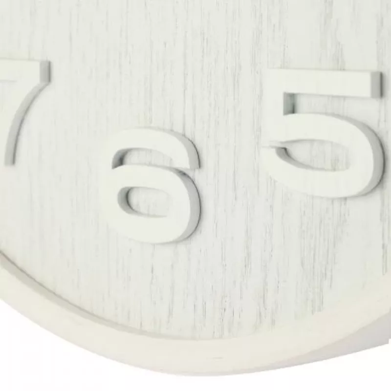 NeXtime 3096WI - nástenné hodiny - quartzové hodiny - okrúhle - biela - drevo - drevo