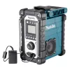 Staveniskové rádio Makita DMR116 digitálne AM FM 3,5W tyrkysové