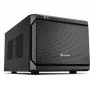 Sharkoon QB One čierna - Midi/Minitower ITX, Mini-ITX 3,5 - PC/server napájací zdroj chladič - USB, USB 2.0, USB 3.0