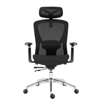 Expert 5.3 čierna mesh otočná stolička