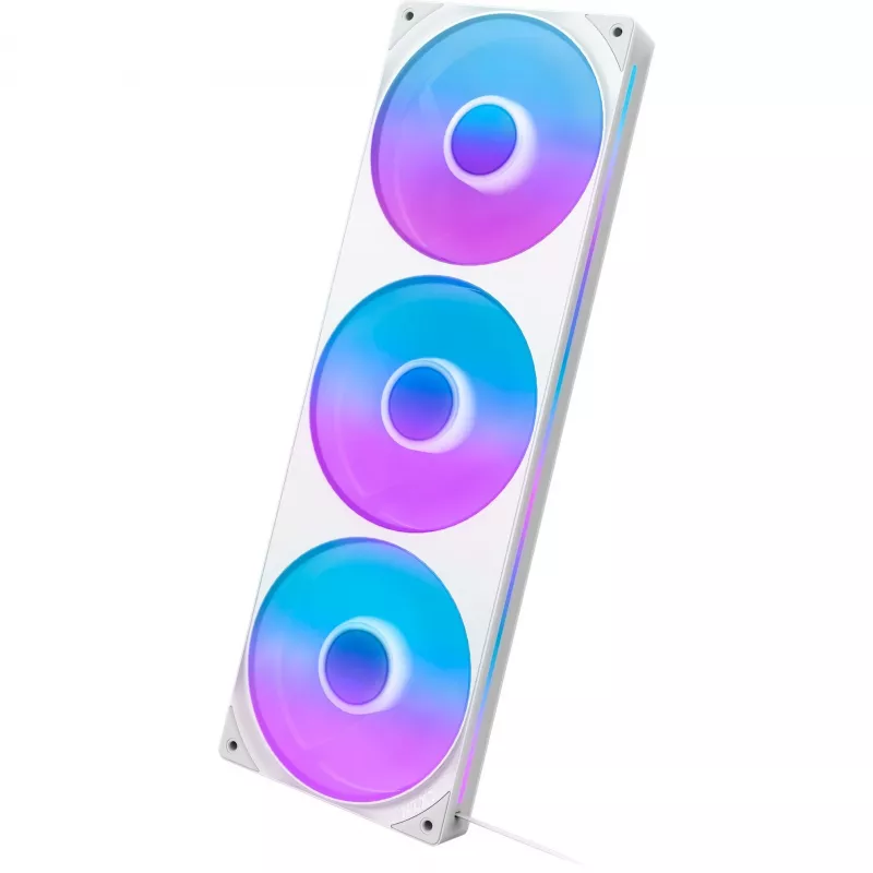 NZXT F360 RGB Core 120mm ARGB 3-balík biela