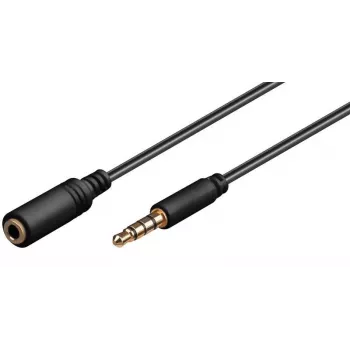 Microconnect IPOD001B audio kábel 1,5 m 3,5 mm čierny