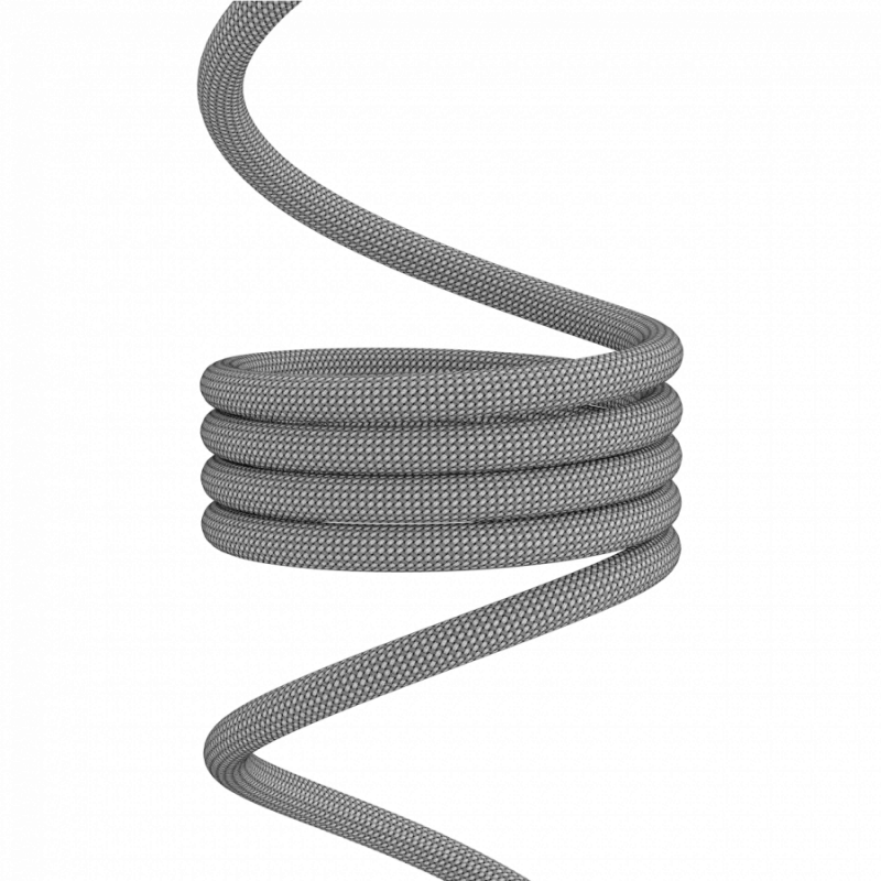 CANYON kábel OnWire 60MG C-C 60W magnetický pletený 1m svetlosivý