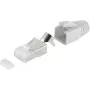 Konektor kábla RJ-45 S/CONN 72067-10GR sivý biely