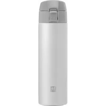 ZWILLING THERMO Termoska, cestovný hrnček, dvojitá izolácia, bezpečné tesnenie, 450 ml, výška: 22,8 cm, biela