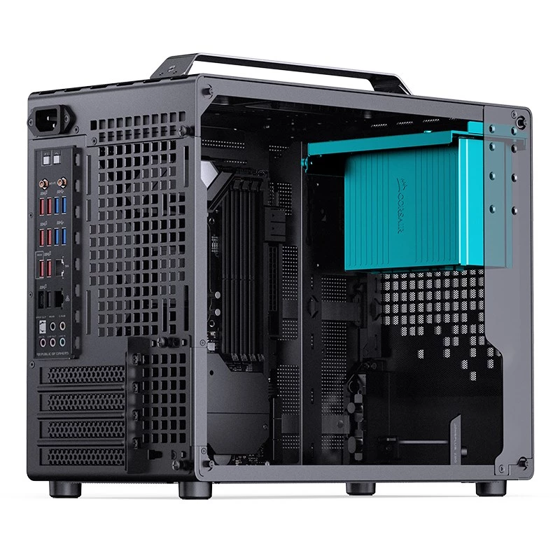 Jonsplus MATX skriňa s rukoväťou Z20 – čierna