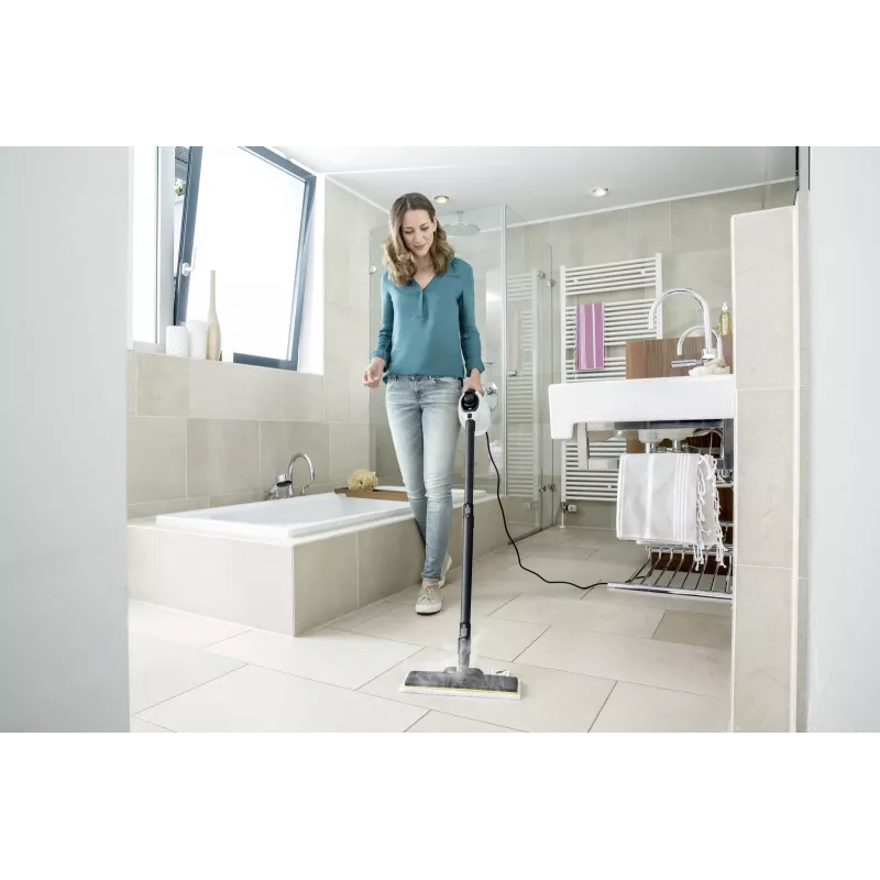 Kärcher SC 1 EasyFix prenosný parný čistič 1200 W čierna, biela