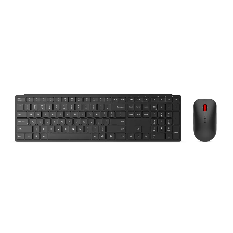 Lenovo | Multi-Mode Pro 6000 | sada klávesnice a myši | Bezdrôtová | Myš v balení | Estónčina | Bluetooth | Eclipse Schwarz
