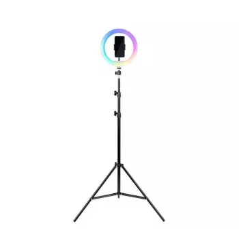Havit ST7026 statív s RGB svetelným prstencom čierny 3 nohy max. výška 2,1 m