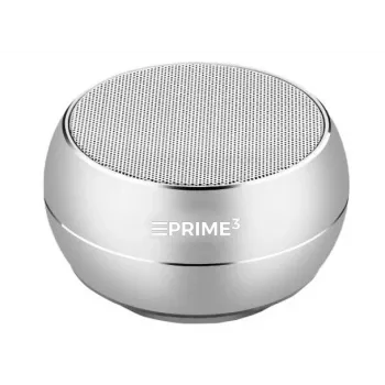 Prime3 Bluetooth reproduktor ABT03SL (strieborná) (5h, batéria), Bluetooth reproduktor, strieborná
