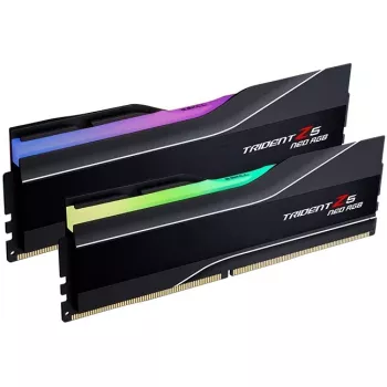 DIMM 48 GB DDR5-6000 (2x 24 GB) Dual-Kit, pamäť čierna, F5-6000J4048F24GX2-TZ5NR, Trident Z5 NEO RGB, AMD EXPO