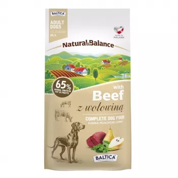 BALTICA NATURAL&BALANCE hovädzie M/L 3kg
