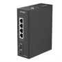 D-Link 6-portový gigabitový priemyselný neupravovateľný switch s 2 x SFP portami