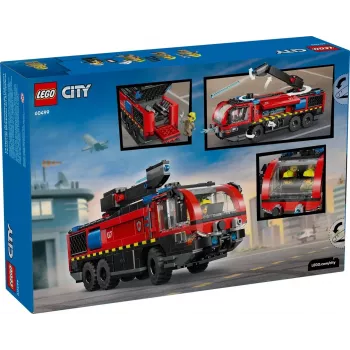 LEGO CITY 60499 Letiskové hasičské vozidlo