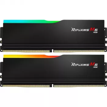 DIMM 32 GB DDR5-6000, operačná pamäť čierna, F5-6000J2836G16GX2-RM5RK, Ripjaws M5 RGB, INTEL XMP