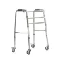 Chodítko VITEA CARE PPC013VC — 4-kolesový rollator z hliníka, výškovo nastaviteľný 81,5–91,5 cm, 8 cm kolieska, šírka 550 mm, max. hmotnosť používateľa 110 kg