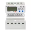 Trojfázový elektromer QOLTEC 50883 Wi‑Fi 400V s LCD displejom